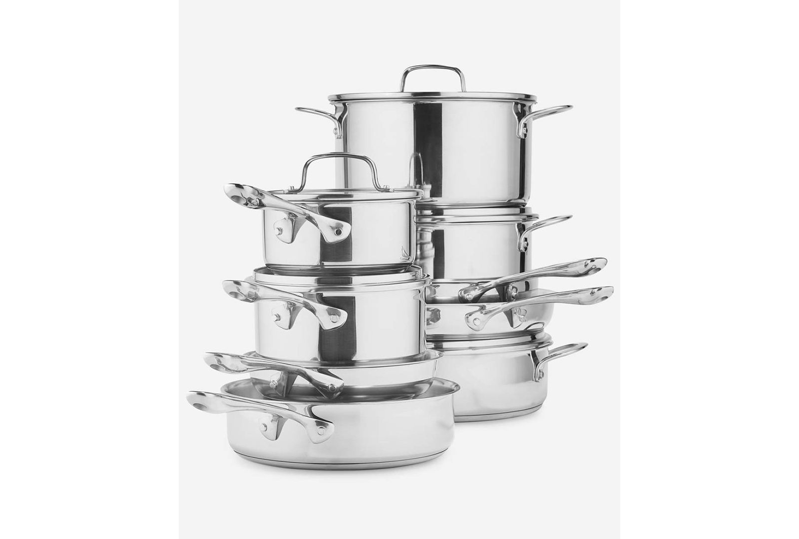 The Cellar Stainless Steel 14-Piece Cookware Set, Macy's Exclusive