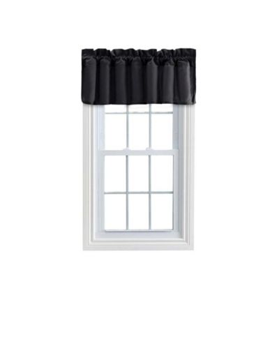 Занавеска Ellis Curtain Stacey Solid Color Window 42"x13" Black