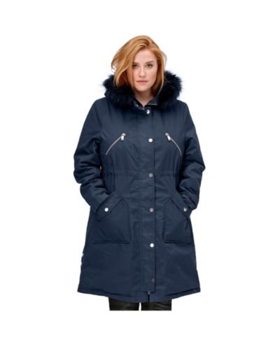 Женская парка ellos Side-Snap Zip-Front