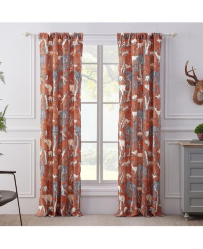 Парные шторы Barefoot Bungalow Greenland Home Fashions 42x84"