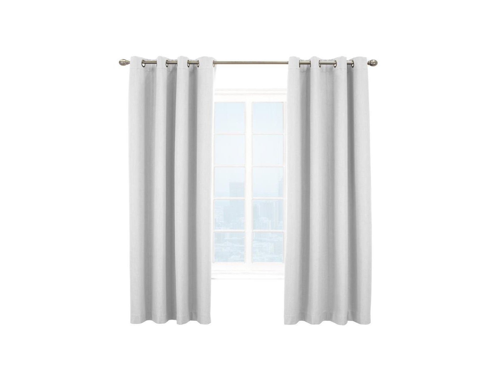 Штора Thermaplus Commonwealth Kelly Grommet White