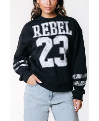 Свитшот Colourful Rebel Women's 23 Dropped Shoulder