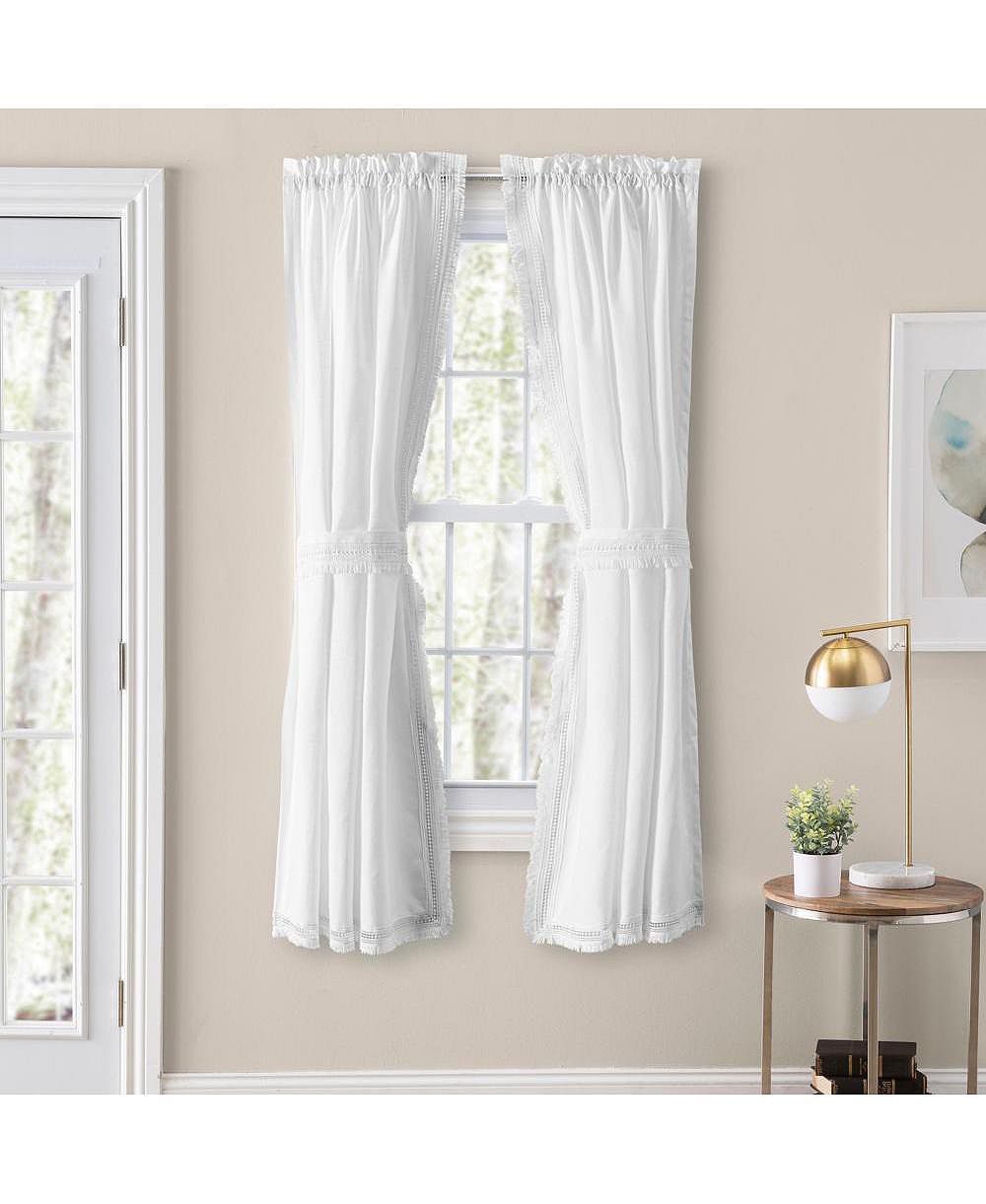 Ellis Curtain Комплект штор с декоративной бахромой