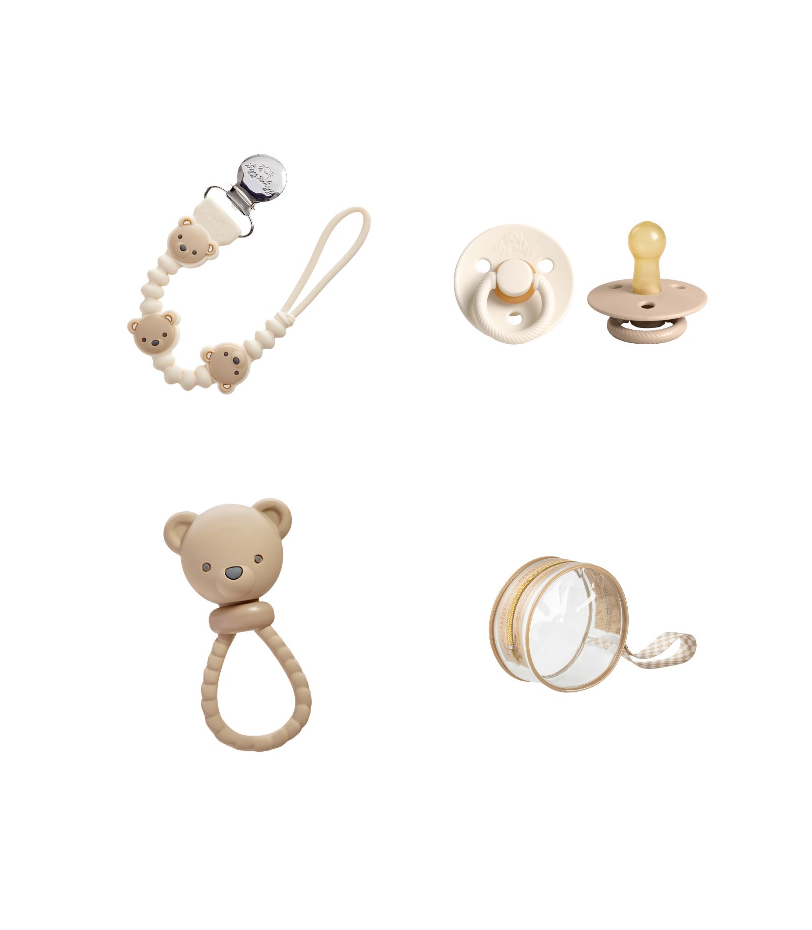 Itzy Ritzy Baby Beary Sweet Starter Set Teething & Feeding