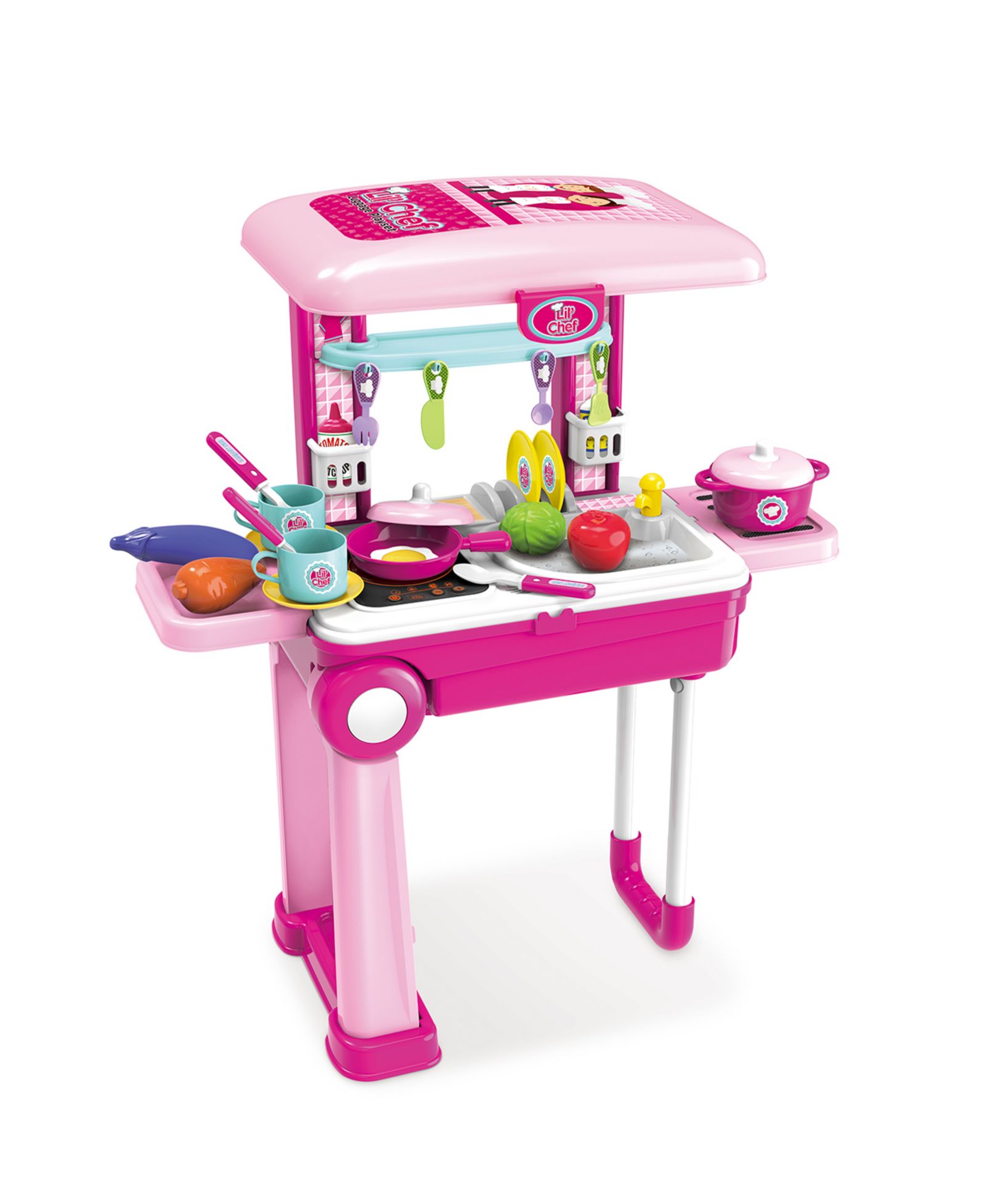 Игровой набор World Tech Toys Lil Chef Mobile Suitcase