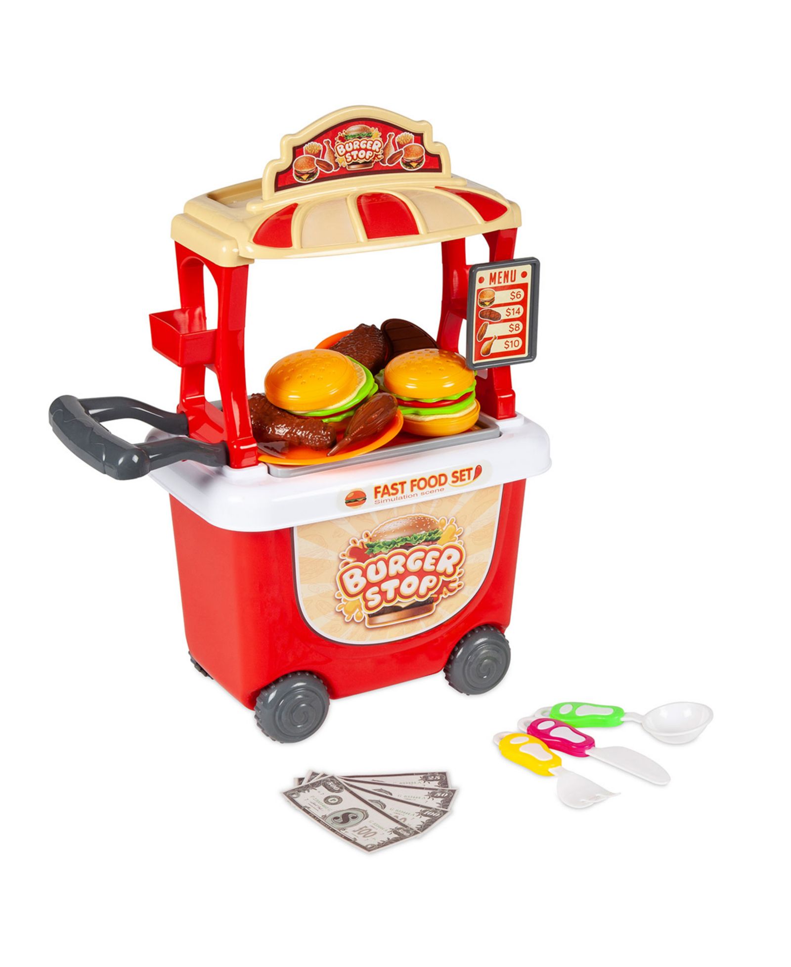 Игровой набор World Tech Toys Burger Cart