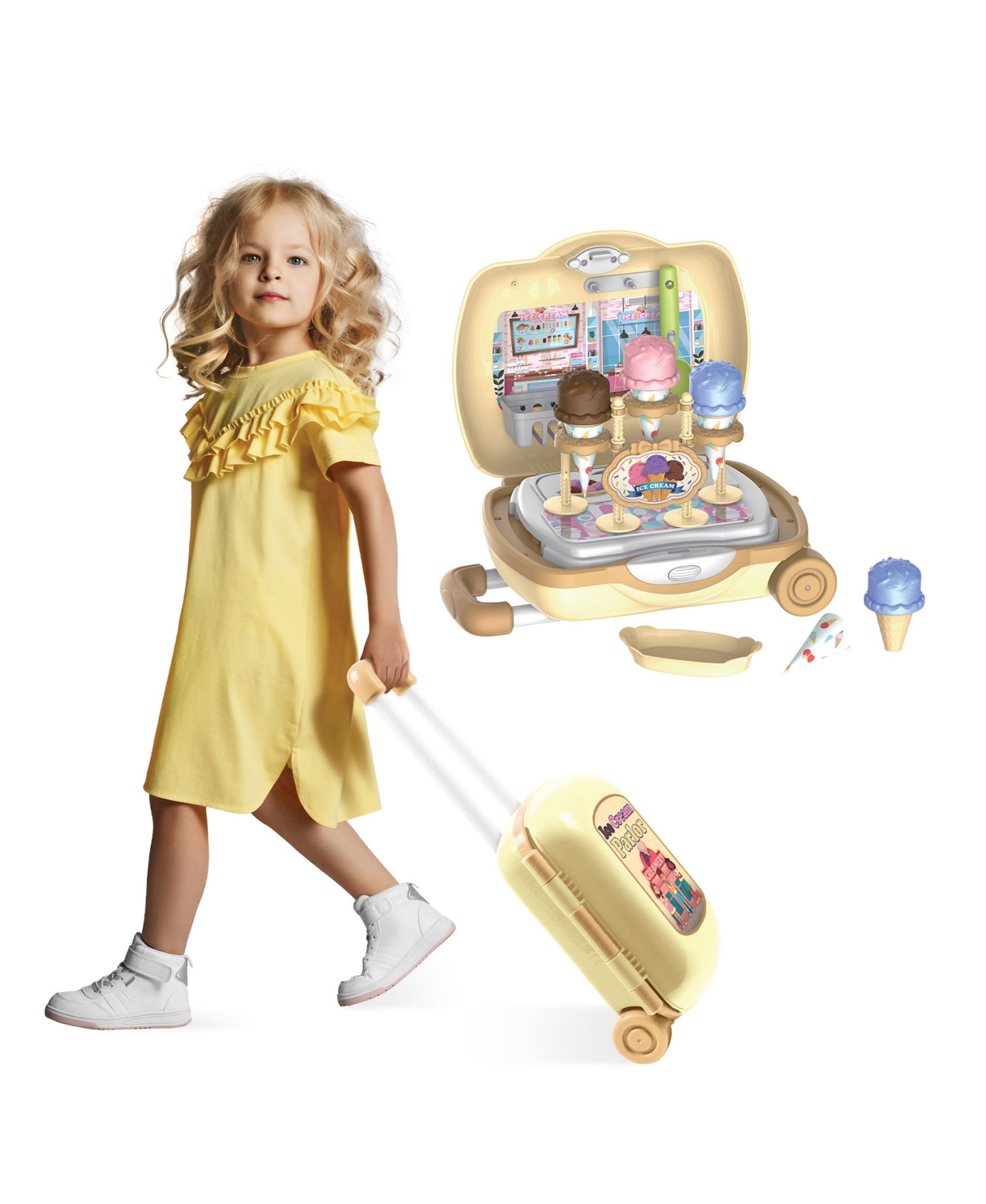 Игровой набор World Tech Toys Roll Ice Cream