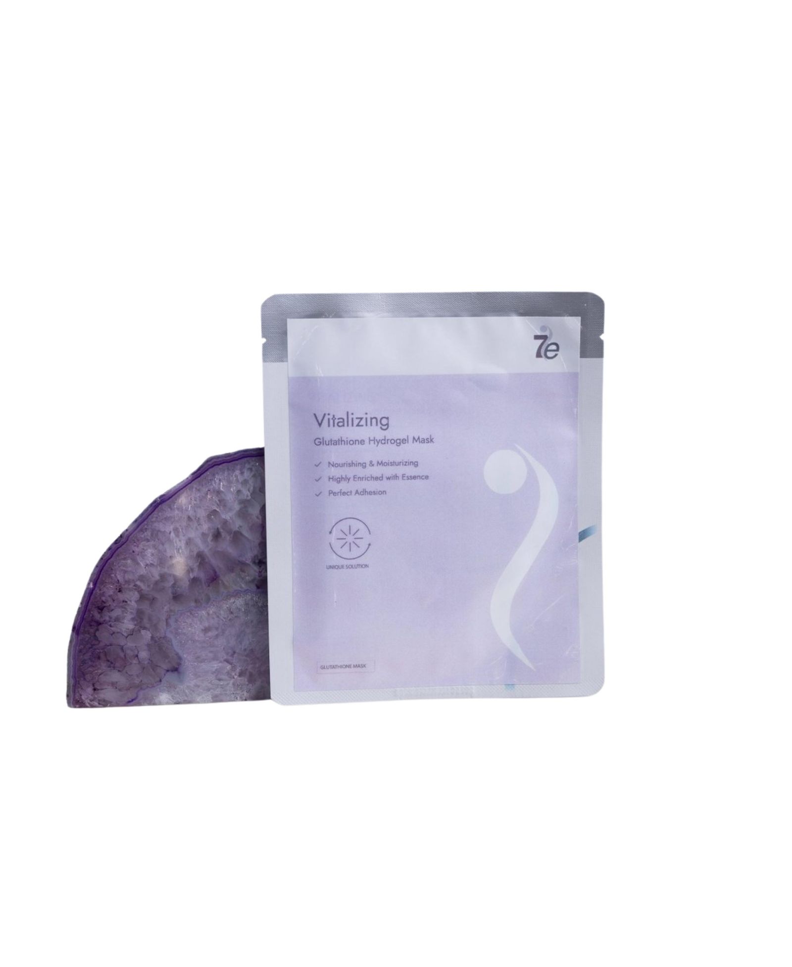 7E Wellness Vitalizing Sheet Mask for Microcurrent Facials with Alligator Clips