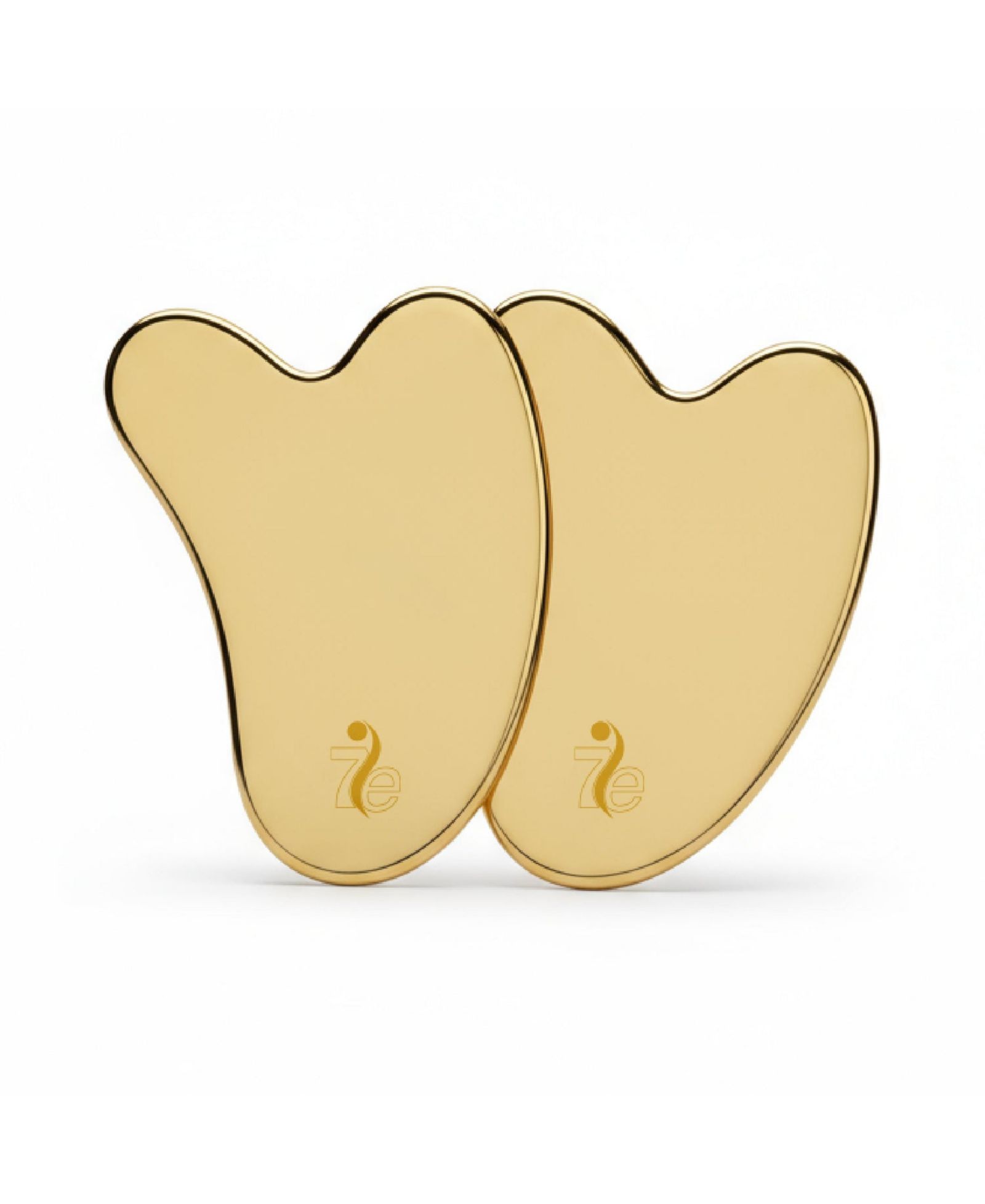 7E Wellness набор для массажа лица Kansa Gua Sha, 2 шт.