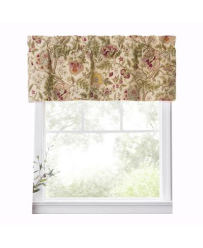 Занавеска Ellis Curtain Regency Straight 3" Rod Pocket Lined 50"x15" Antique