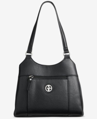Giani Bernini Pebbled 4-Poster Tote, Exclusively at Macy's