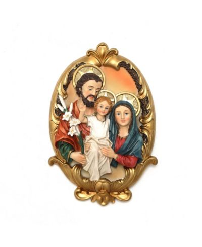 LuxenHome настенная плитка Holy Family с изображением Иосифа, Марии и младенца Иисуса