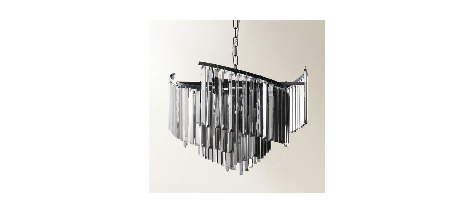 Люстра Z Gallerie Luxe Spiral - Graphite