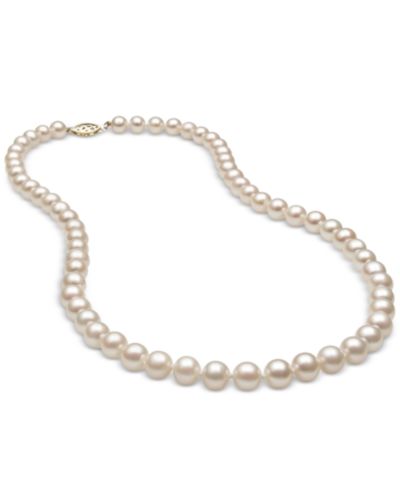 Ожерелье Belle de Mer Cultured Freshwater Pearl (6mm) в 14k Gold, 18"