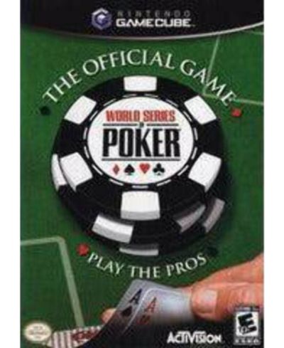 World Series of Poker Character Customization Multiplayer Standard Edition Nintendo GameCube