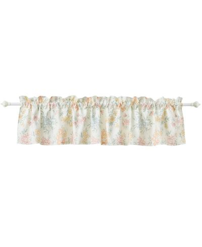 Greenland Home Fashions Chloe Light Filtering Semi Sheer 3" Rod Pocket Window Valance