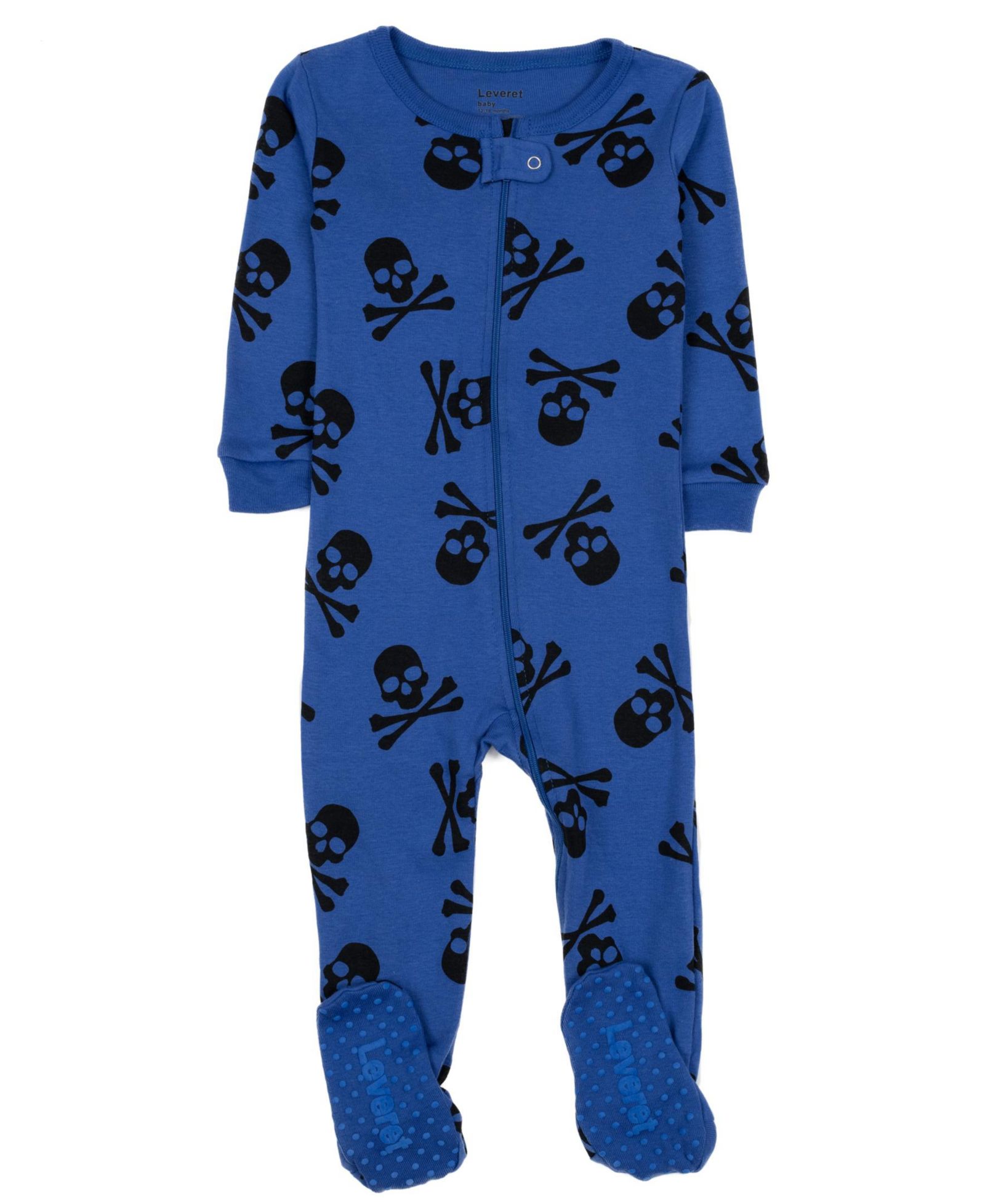 Leveret Baby Footed Cotton Halloween Pajamas