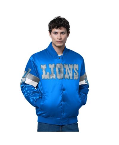 Starter Мужская куртка Detroit Lions Satin Varsity