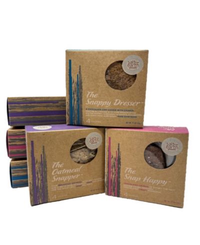 Salt of the Earth Bakery Snappy Collection Gourmet Cookies Box, 36 Cookies