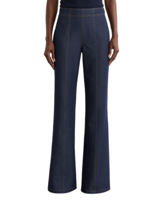 REISS Women's Edie Flare Leg Jeans
