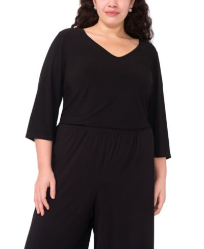 Vince Camuto Plus Size V-Neck Top