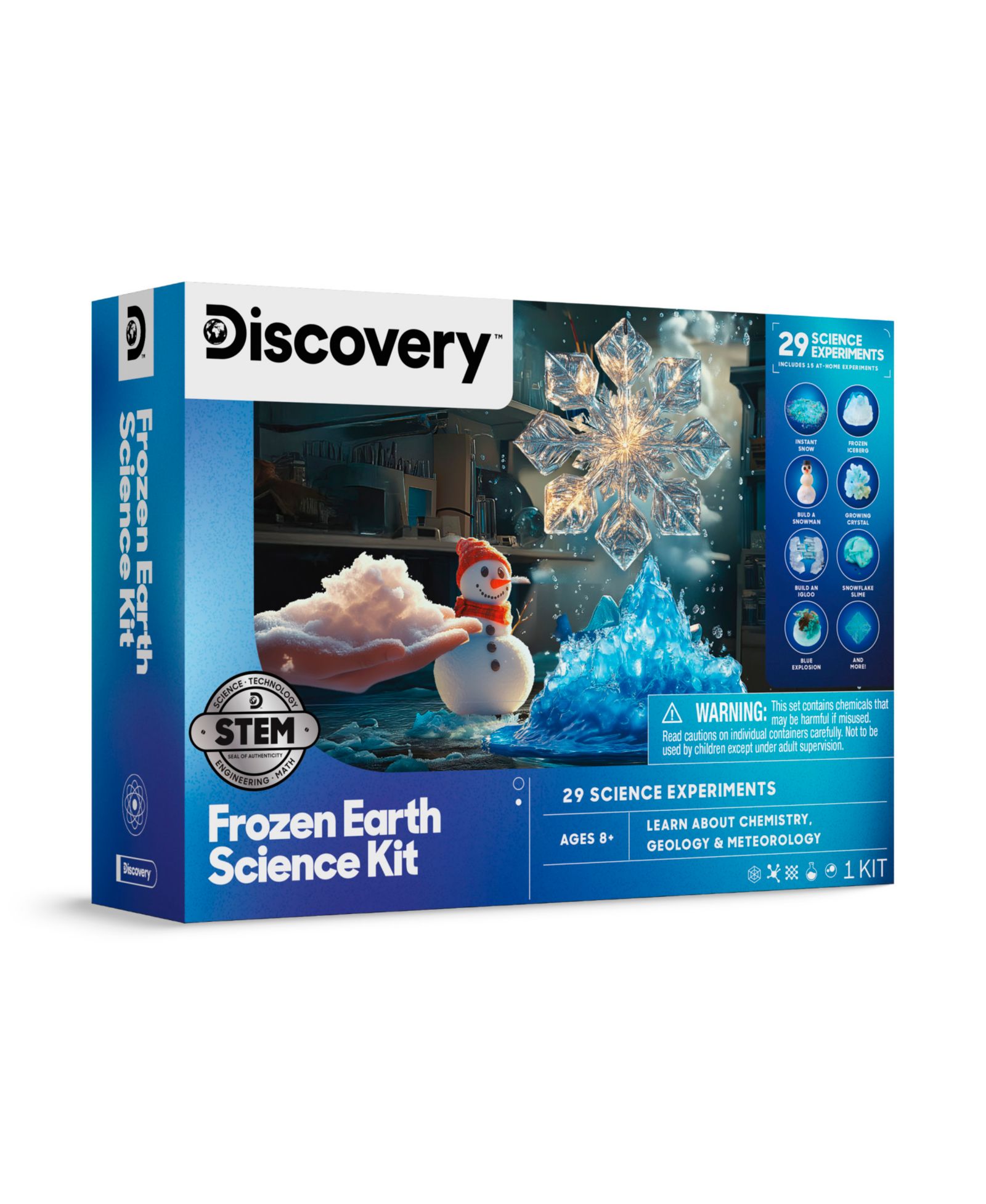 Научный набор Discovery Kids Frozen Earth Science Kit