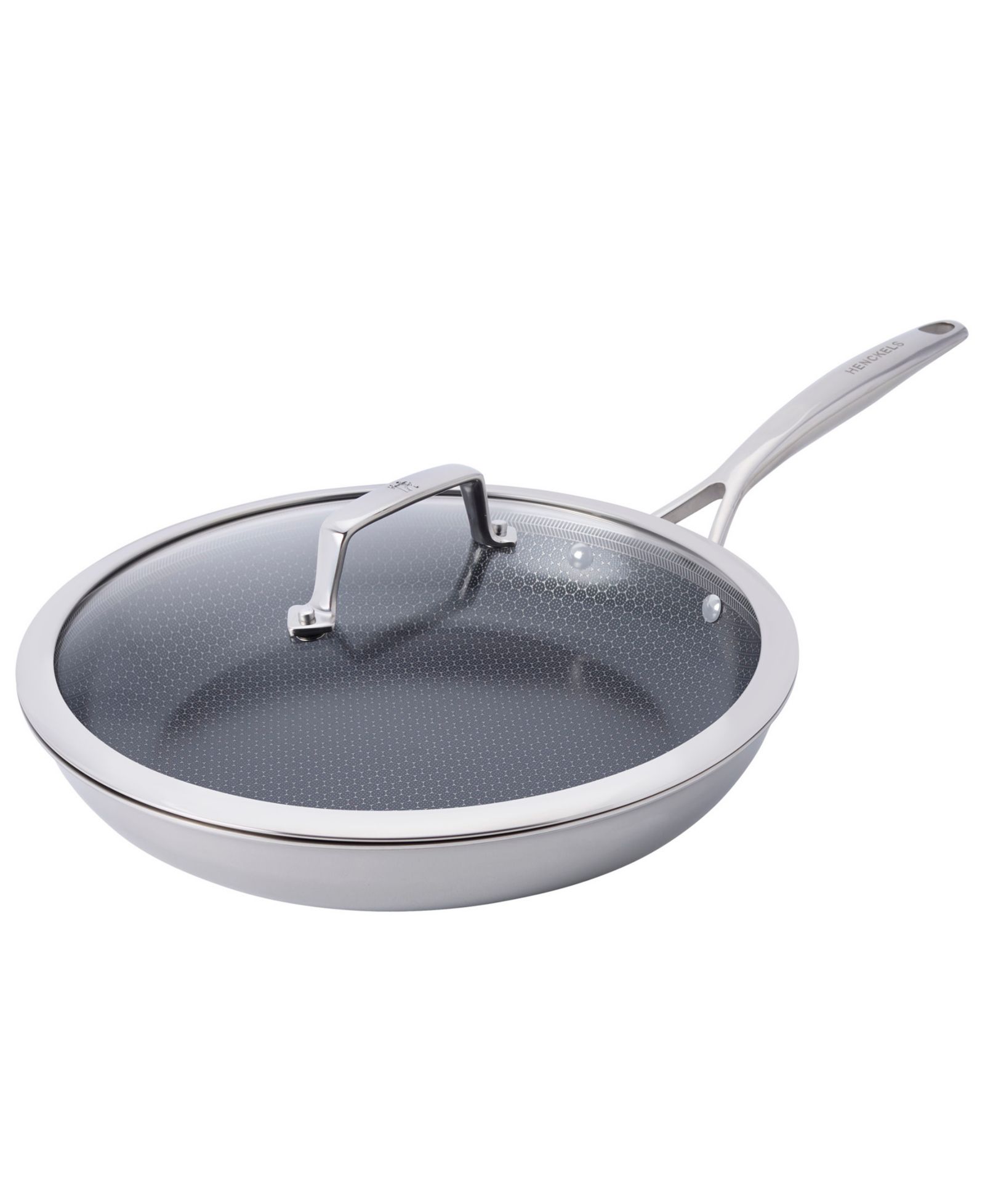 J.A. Henckels Paradigm Ceramic Stainless Steel 12" Dual Performance Fry Pan