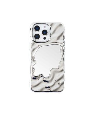 Чехол для iPhone 16 Pro Auramma Silver Mirror