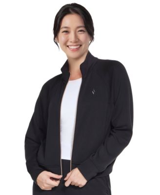 Skechers Women's Cozy Luxe Full-Zip Mock-Neck Jacket