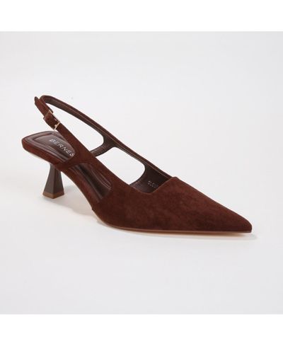 Berness Cleopatra туфли на каблуке Kitten Heels из искусственной замши