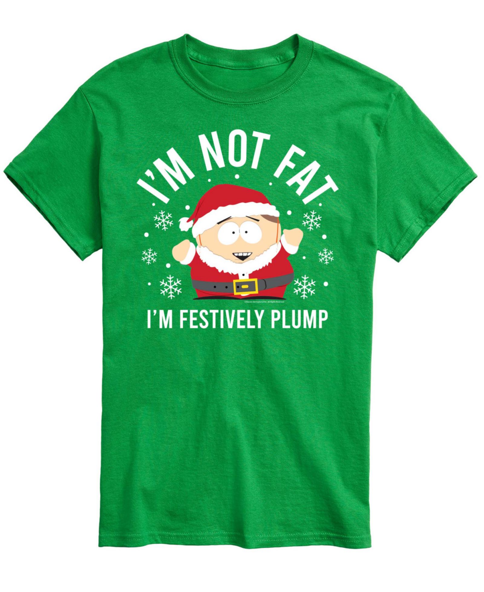 Футболка AIRWAVES Men's South Park Festively Plump Graphic Crewneck