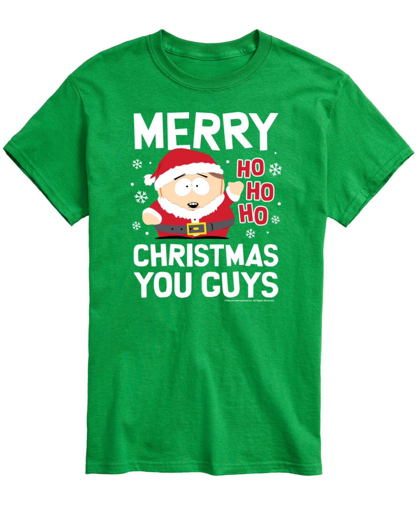 Футболка AIRWAVES Men's South Park Merry Christmas Graphic Classic-Fit