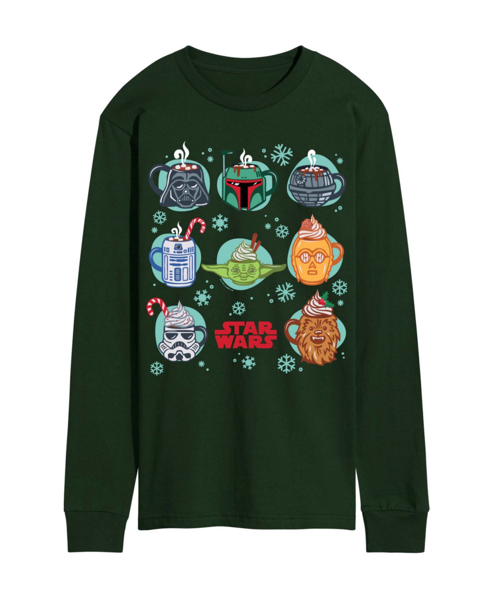 Футболка AIRWAVES Men's Star Wars Christmas Hot Cocoa