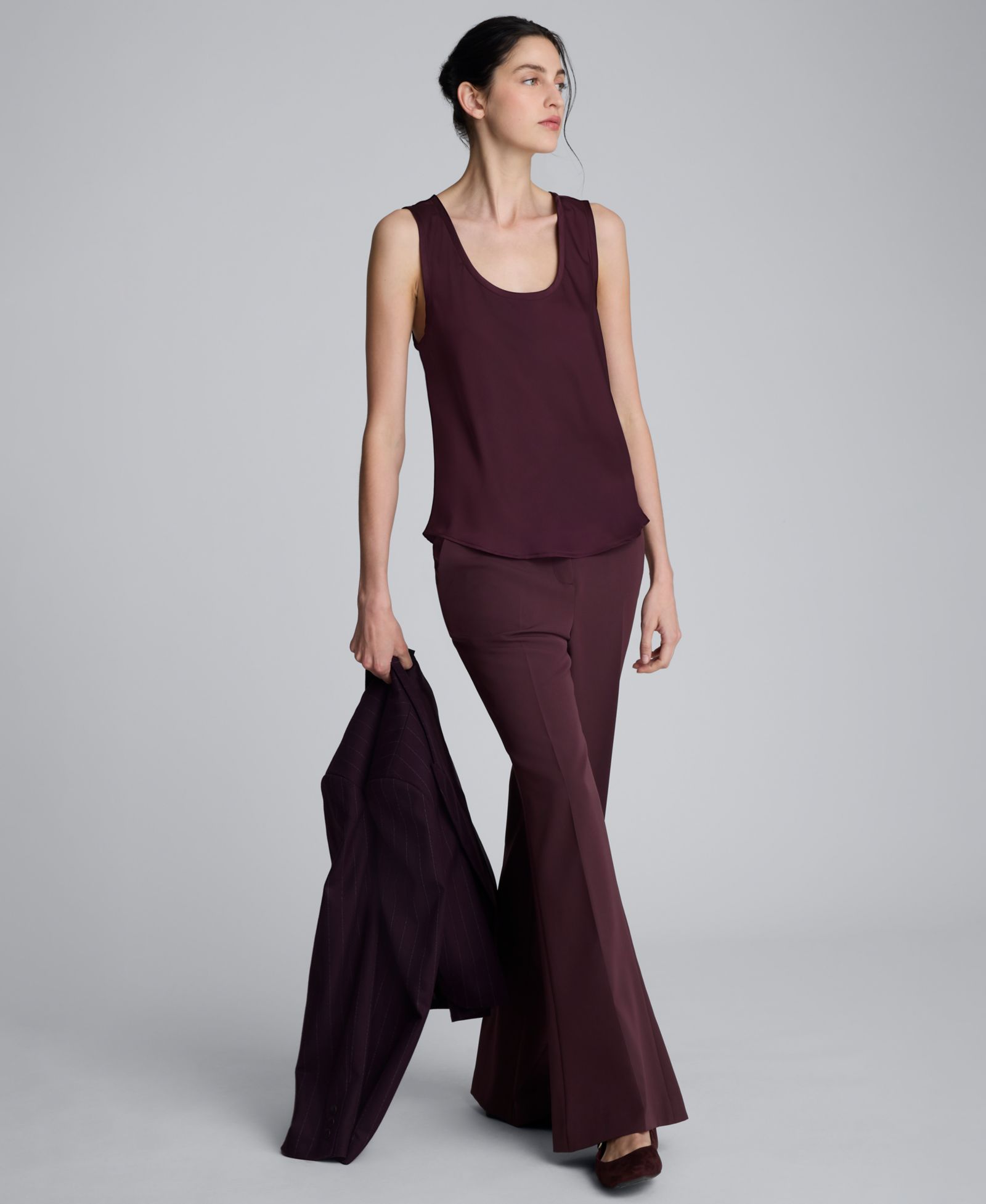 Женские брюки Kenneth Cole Luxe Twill Flare Leg