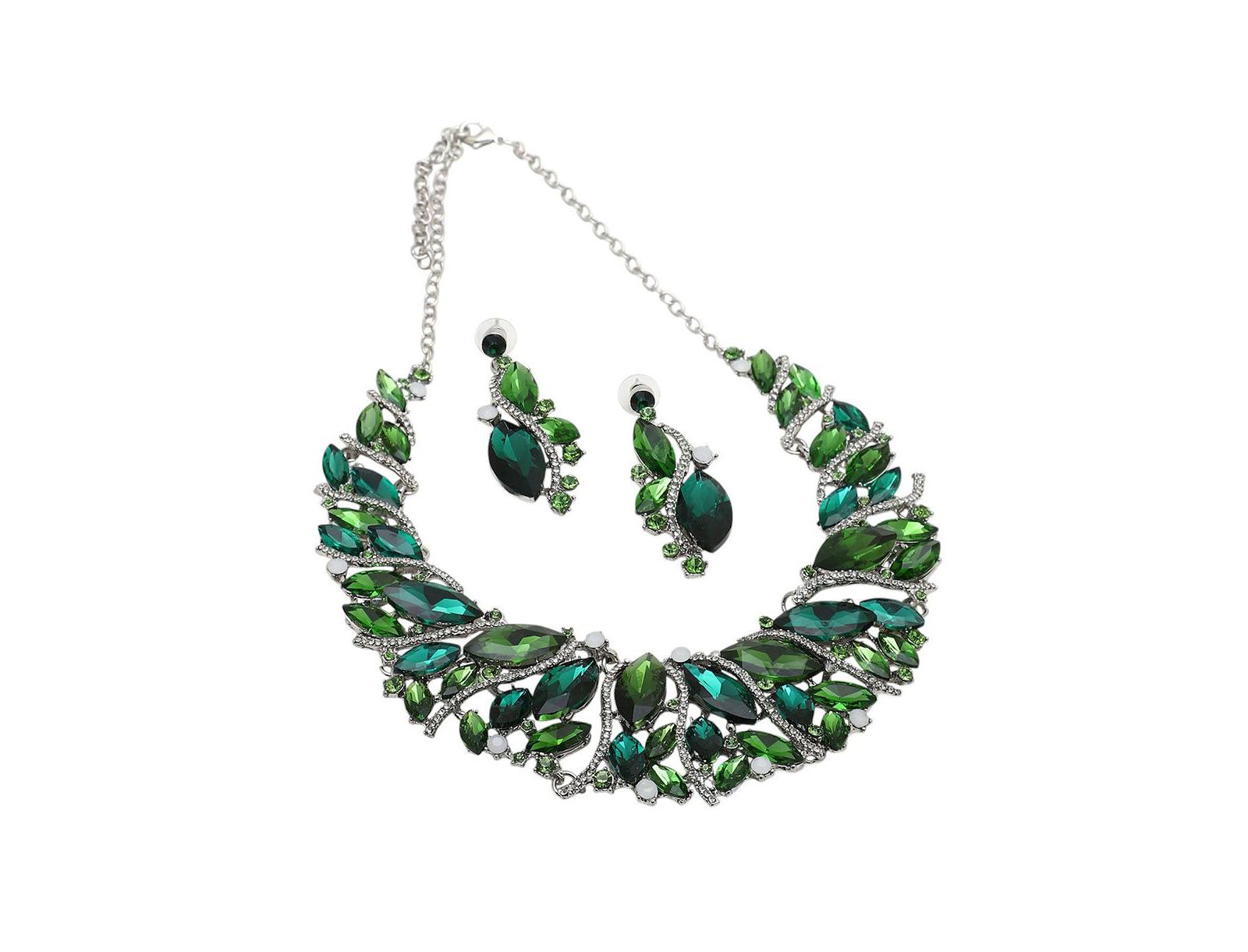 Набор украшений SOHI Rhinestones -Plated Jewellery Set