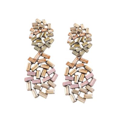 SOHI Women's Crystal Drop Earrings