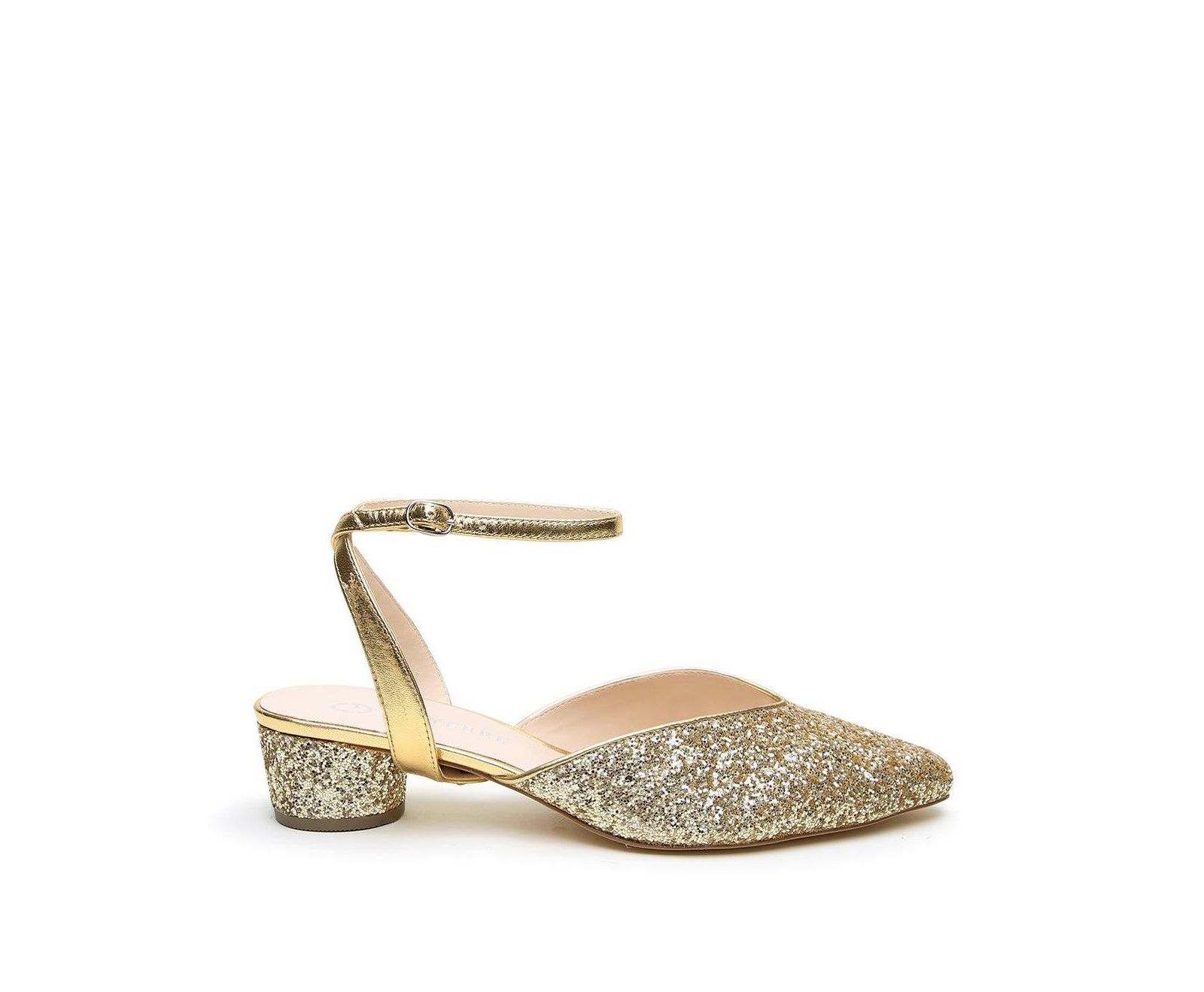 Alterre Women's Gatsby Glitter Marilyn Customizable V Slide