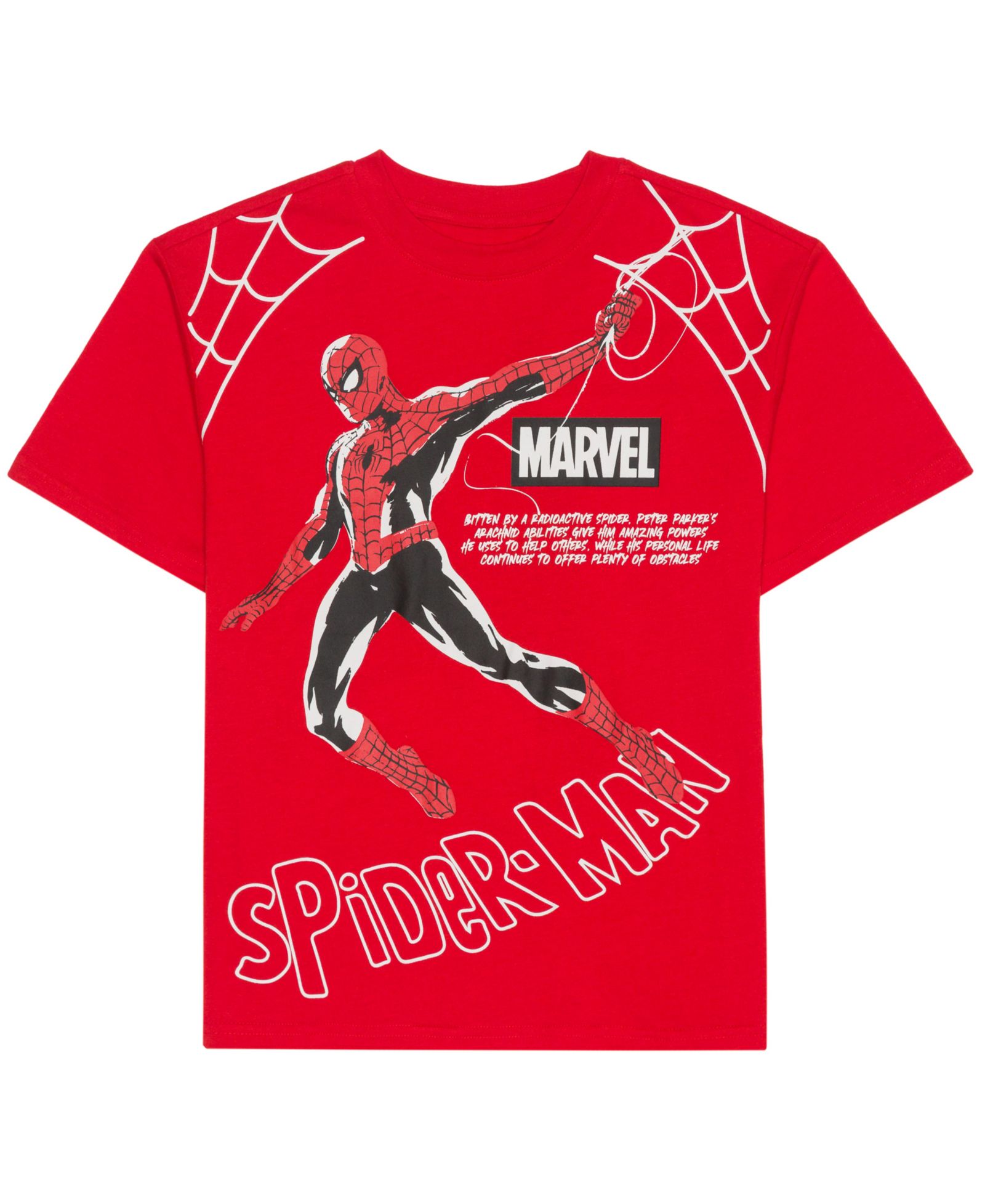 Spider-Man Boys' 5-20 Short-Sleeve T-Shirt