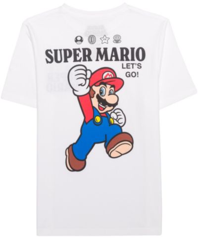 Детская футболка Mario Bros. 5-20 Lets Go с коротким рукавом