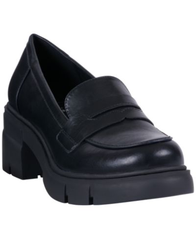 GC Shoes Women's Vance Lug Sole Platform Loafers
