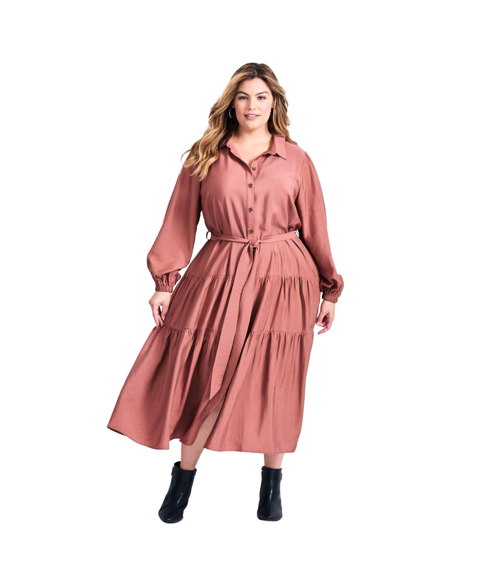 Женское платье Avenue Marianne многослойное Plus Size