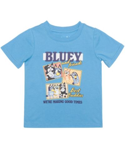 Bluey Детская футболка Good Times с коротким рукавом 2T-5T