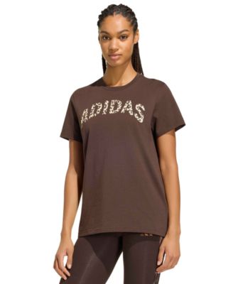 adidas Women's Loose Graphic Cotton T-Shirt