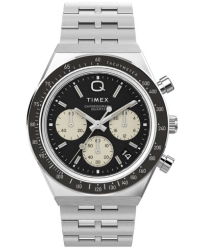 Timex Мужские аналоговые часы из нержавеющей стали, 40mm