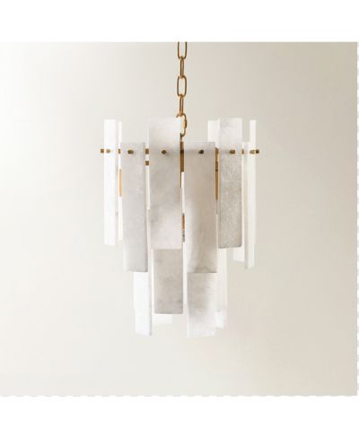 Z Gallerie Willa Alabaster Chandelier 13