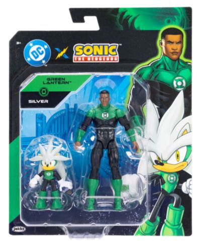 Sonic Green Lantern 2-Piece Action Figure Set