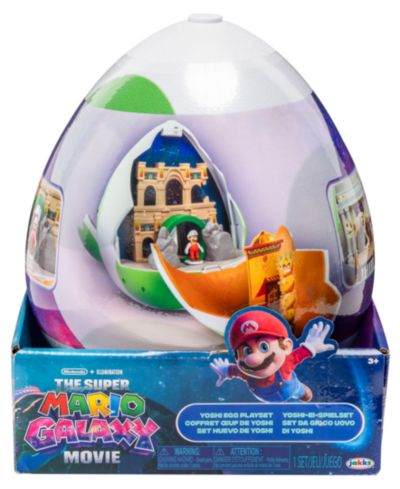 Super Mario Gateway Galaxy Yoshi Egg Playset, Ages 3+