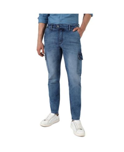 Мужские джинсы Cargo Denim Medium-Wash Campus Sutra