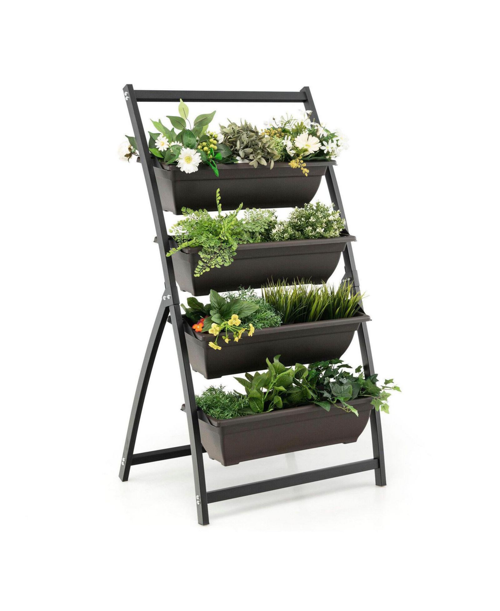 Садовая грядка SUGIFT 4-Tier Vertical Raised Garden Bed с 4 контейнерами