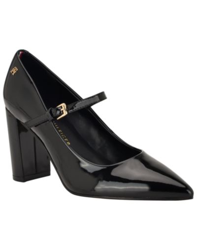 Tommy Hilfiger Women's Aveniz Mary Jane Block Heel Pump